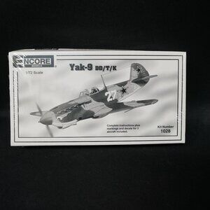 Encore Models Yak-9 DD/T/K 1/72 Scale Model Kit sealed in box #1028 NIB